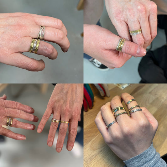 22nd May 2025 Saturday morning 10-1pm Make a ring workshop